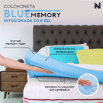 Cargar imagen en el visor de la Galería, Colchoneta Topper Blue Memory